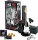 Gewa RC-100 Set Electric Guitar Stratocaster with SSS Pickup Configuration Black with Case