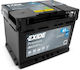 Exide Baterie Auto cu Capacitate 61Ah și CCA 600A