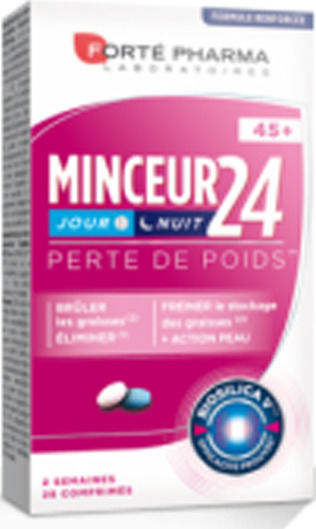 Forte Pharma Minceur 24 Ergänzungsmittel für die Menopause 28 Mützen