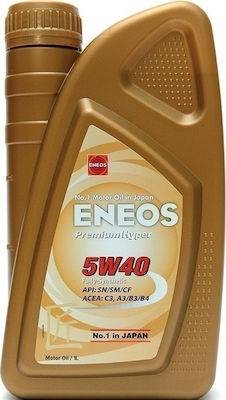 Eneos Premium Hyper Synthetic Car Lubricant 5W-40 1lt