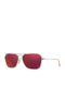 Ray Ban Caravan Sonnenbrillen mit Gray Rahmen und Rot Spiegel Linse RB3136 167/2K