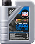 Liqui Moly Συνθετικό Λάδι Αυτοκινήτου Top Tec 4600 5W-30 για κινητήρες Diesel 1lt