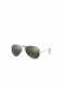 Ray Ban Aviator Bărbați Ochelari de soare cu Argint Din metal Rame și Argint Polarizate Oglindă Lentilă RB3025 003/59