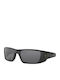 Oakley Fuel Cell Мъжки Слънчеви Очила с Черна Пластмасова Рамка и Черни Поляризирани Стъкла OO9096-05