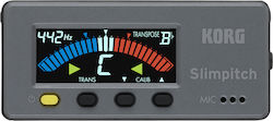 Korg Цветово Тунер SLM-1CM в Сив Цвят