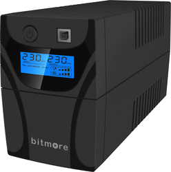 Bitmore U850LCD UPS Line-Interactive 850VA 480W cu 2 Schuko Prize
