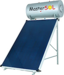 MasterSOL Eco Ηλιακός Θερμοσίφωνας 160lt/2m² Glass Διπλής Ενέργειας με Επιλεκτικό Συλλέκτη