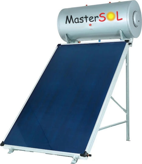 MasterSOL Eco Слънчев бойлер 120 литра Стъкло Двойно действие с 1.5кв.м. Колектор