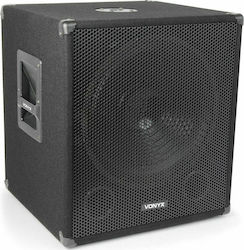 Vonyx SMWBA15 170.758 Aktiv Subwoofer PA 300W 15" 45x42x52cm.