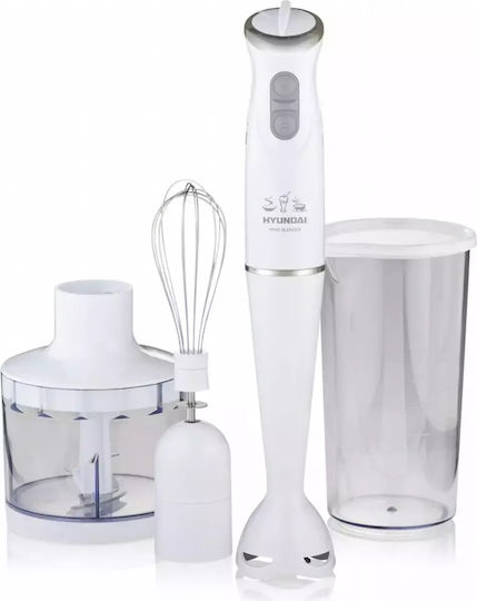 Hyundai Hb983 Handmixer mit Kunststoff-Stab 300W Weiß