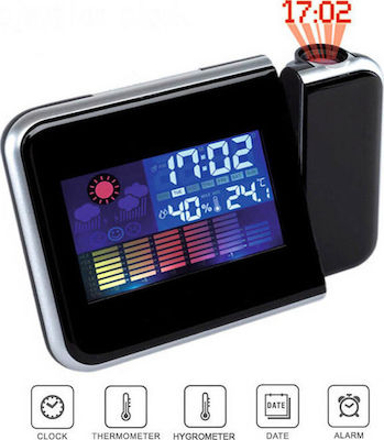 DS-8190 Digital Weather Station Tabletop Black