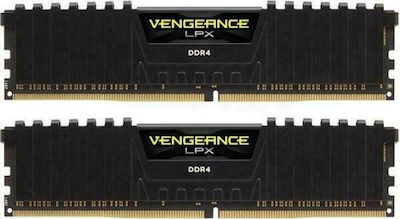 Corsair 16GB DDR4 RAM with 2 Modules (2x8GB) and 2400 Speed for Desktop