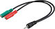 Goobay Μετατροπέας 3.5mm male σε 3.5mm 2x female 1τμχ 50467