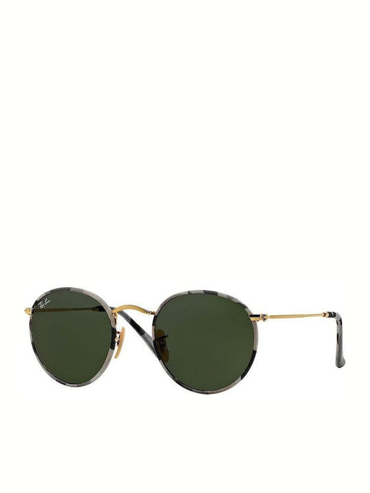 Ray Ban Round Metal Full Color Legend Мъжки Слънчеви очила с Многоцветен Метален Рамка RB3447JM 171