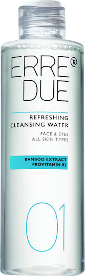 Erre Due Refreshing Cleansing Water Micellar Wasser Make-up Entferner Gesicht & Augen 200ml