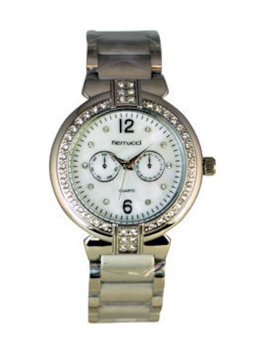 Ferrucci Watch with Silver / Silver Metal Brace...