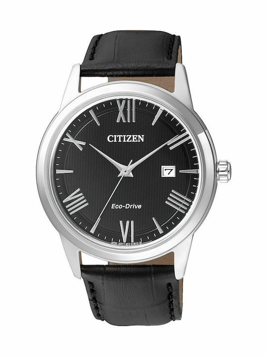 Citizen Мъжки часовник 40мм Eco - Drive с Черна...
