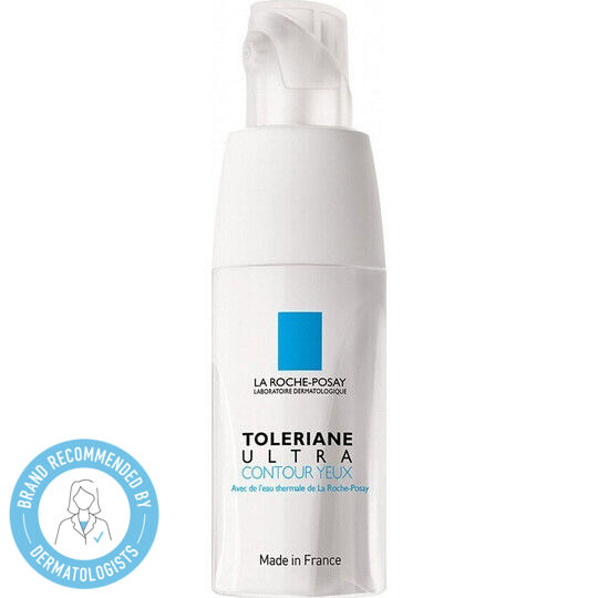 La Roche Posay Toleriane Ultra Околоочен Крем за Хидратация и Торбички 20ml