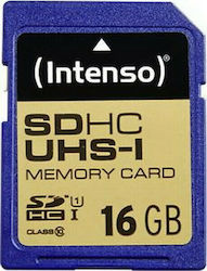 Intenso Premium SDHC 16GB Class 10 U1 UHS-I