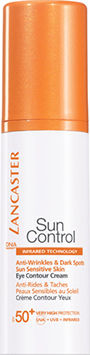 lancaster sun control eye contour cream spf 50