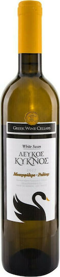 Ellinika Kellaria Oinon Vin Alb Lebădă Alb Sec 750ml