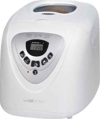 Clatronic BBA 3505 Bread Maker 600W with Container Capacity 1000gr and 12 Baking Programs