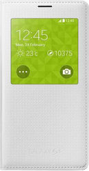 Samsung Buchen Sie Synthetisches Leder Weiß (Galaxy S5) EF-CG900BHEG