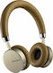 Pioneer SE-MJ561BT Fără fir Bluetooth On Ear Căști cu 15 ore de Funcționare Maro