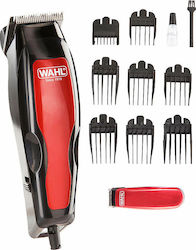 Wahl Professional Home Pro 100 Combo Electric Hair Clipper Set Red 1395-0466