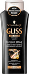 Schwarzkopf Gliss Hair Repair with Liquid Keratin Ultimate Repair Shampoos Reconstruction/Nourishment for Dry Hair 400ml