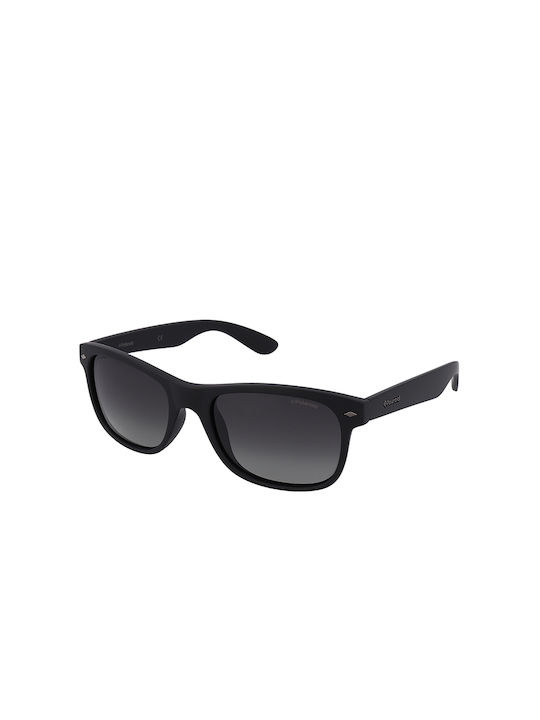 Polaroid Men's Sunglasses with Black Plastic Frame and Black Polarized Lens PLD1015/S D28/Y2