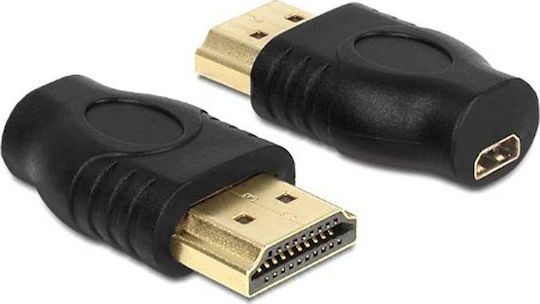 DeLock Μετατροπέας HDMI male σε micro HDMI female (65507)