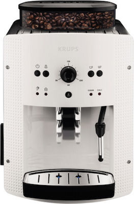 Krups Automatic Espresso Machine with Grinder 15bar White