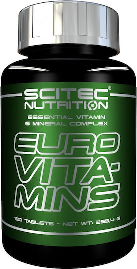 Scitec Nutrition Euro Vita Mins Multivitamin 120 Tablets