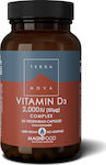 TerraNova Vitamin D3 Complex Βιταμίνη για Ανοσοποιητικό 2000iu 50 φυτικές κάψουλες