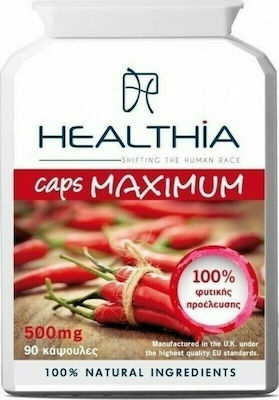 Healthia Caps Maximum Supplement for Weight Loss 90 caps