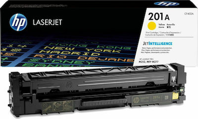 HP 201A Toner Laser Εκτυπωτή Κίτρινο 1400 Σελίδων (CF402A)