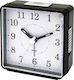 Olympus Silent Tabletop Clock with Indicators with Alarm Clock Black OL-226SP