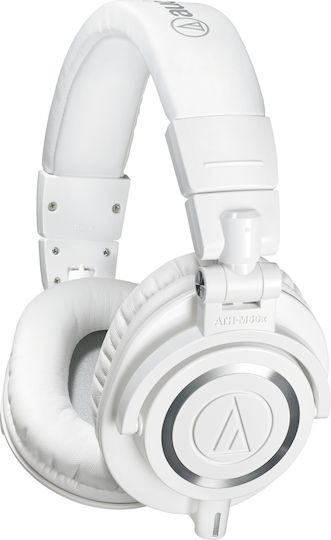 Audio Technica ATH-M50x Wired Over Ear Headphones White ATH-M50xWH