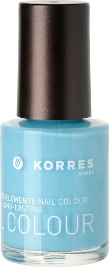 Korres Colour Glossy Nail Polish 071 Cyan Sea Star 10ml