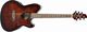 Ibanez Semi-Acoustic Guitar TCM50 Cutaway Brown / Burst