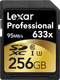 Lexar Professional 633x SDXC 256GB Class 10 U3 UHS-I