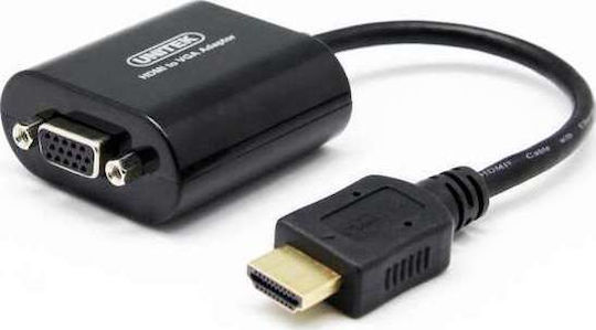 Unitek Y-5301 Μετατροπέας HDMI male σε VGA female 1τμχ