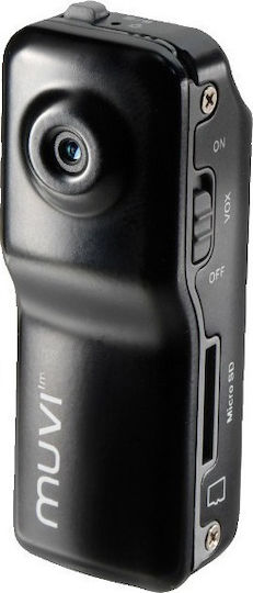 Veho Muvi Micro Camcorder Action Camera SD (480p) Μαύρη