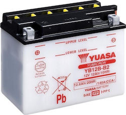 Yuasa Motorradbatterie YB12B-B2 mit Kapazität 11.6Ah