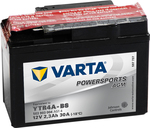Varta Μπαταρία Μοτοσυκλέτας Powersports AGM YTR4A-BS με Χωρητικότητα 2.3Ah