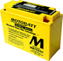 MotoBatt Μπαταρία Μοτοσυκλέτας YTX24HL-BS με Χωρητικότητα 25Ah