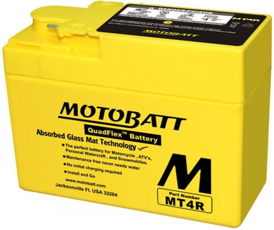 MotoBatt Μπαταρία Μοτοσυκλέτας με Χωρητικότητα 2Ah