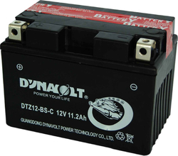 Dynavolt Inchis Baterie Motocicleta DTZ12-BS-C cu Capacitatea 11.2Ah