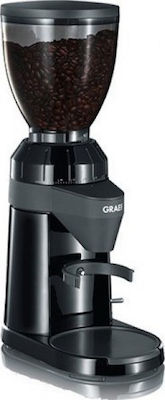 Graef CM802 Electric Coffee Grinder 128W for 350gr Beans and 40 Grind Levels Black